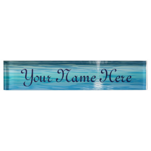 Alien Sunrise Nameplate
