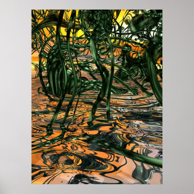 Alien Swamp Poster (Front)