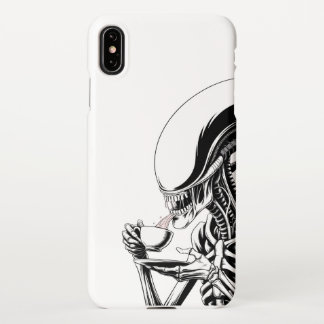 Alien Tea Time  iPhone XS Max Case