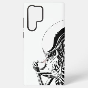 Alien Tea Time Samsung Galaxy Case
