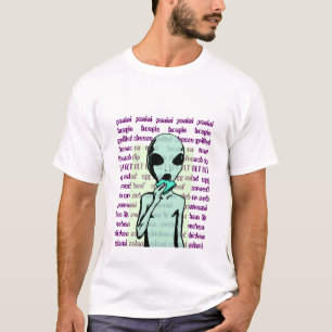 ALIEN THEMED invasion for SANDWICHES T-shirt