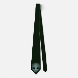 Alien Ties Gifts Grey Alien Necktie Alien Art Gift