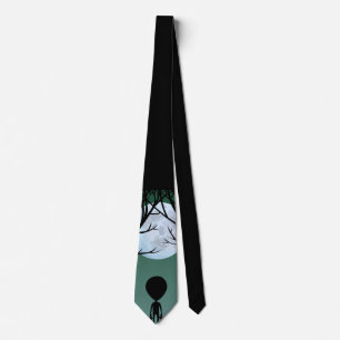 Alien Ties Gifts Grey Alien Necktie Alien Art Gift