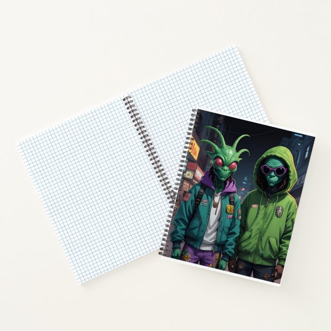 Alien tourists notebook (Inside)