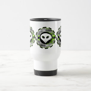 Alien TV Round travel commuter mug