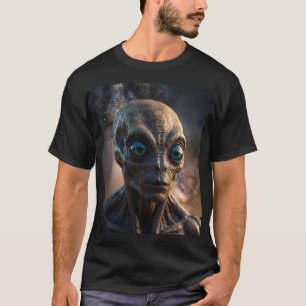 ALIEN UAP UFO by Juan Cabana T-Shirt