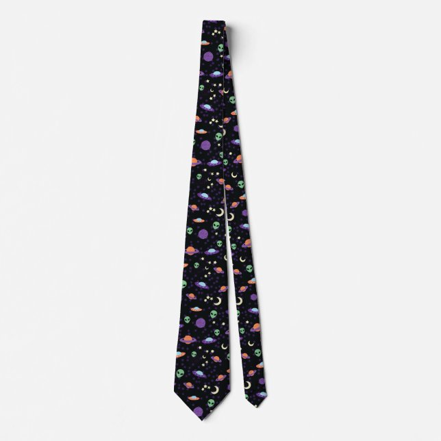Alien UFO in Space Tie (Front)