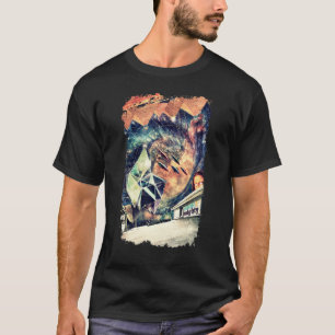 Alien Ufo Invasion High And Mighty T-Shirt