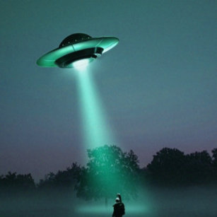 alien ufo  poster