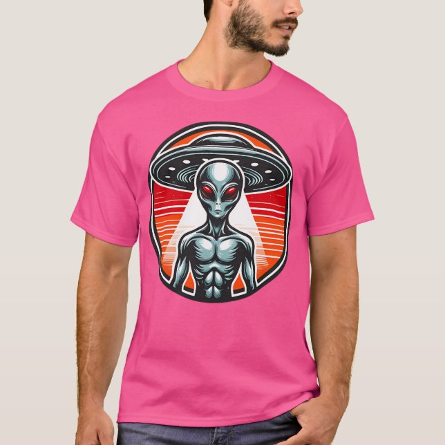 Alien Ufo T-Shirt (Front)
