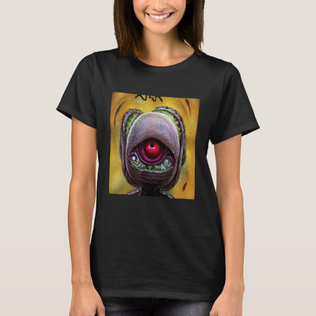 Alien UFO UAP 51 area grey out of this world creat T-Shirt (Front)