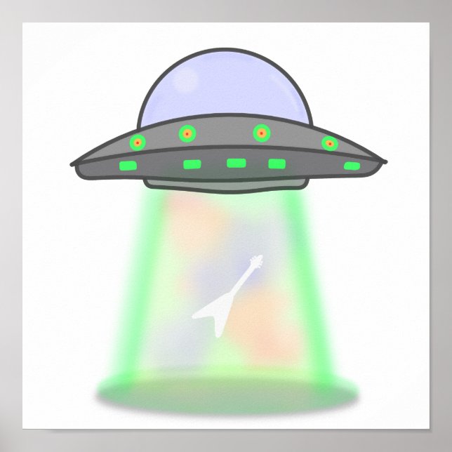 alien ufo wall art (Front)