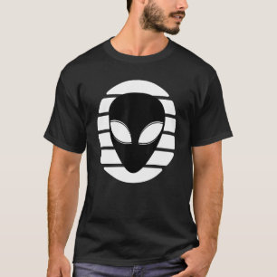 Alien Vintage Retro Outer Space Ufo Conspiracy Fun T-Shirt