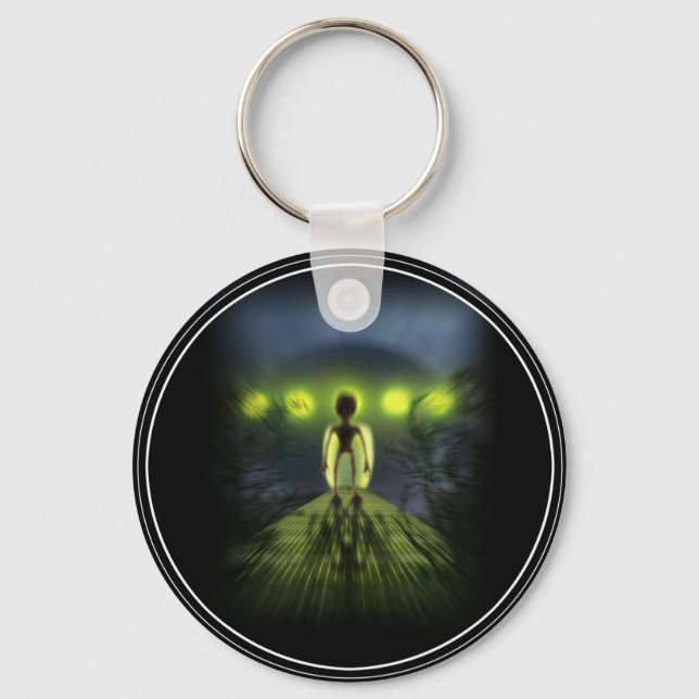 Alien Visitor Key Ring (Front)