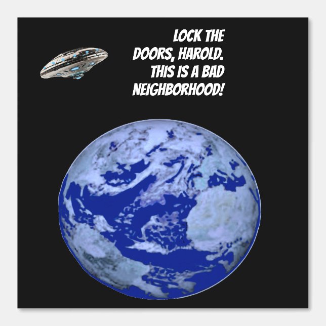 Alien Visitors  Wallpaper (Front)