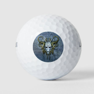 Alien War Mask Golf Balls