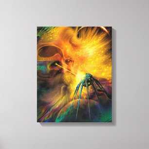 Alien Wars Canvas Print