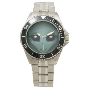 Alien Watch Cute Grey Alien ET Alien Wrist Watch