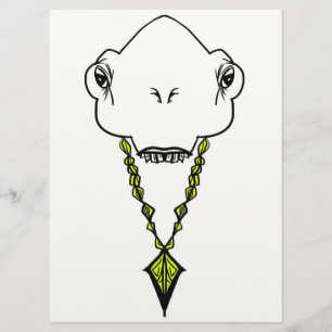 Alien With a Gold Chain Menu
