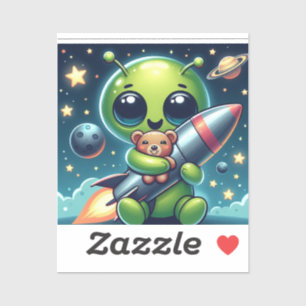 ALIEN WITH A ROCKET