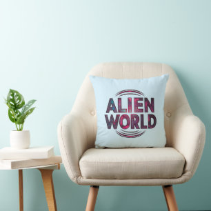Alien World Cushion