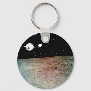 Alien World Key Ring