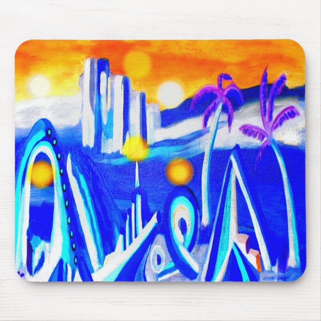 Alien world mouse mat (Front)