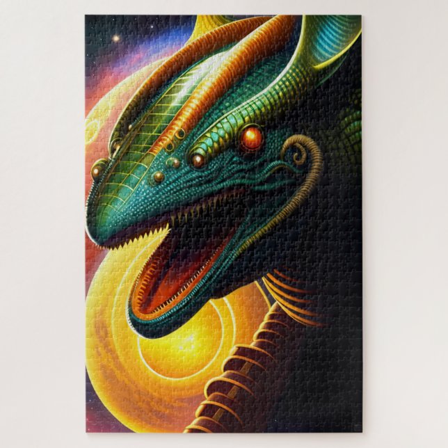 Alien Worlds 1014 piece Jigsaw Puzzle (Vertical)