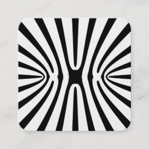 Alien Xebra Square Business Card