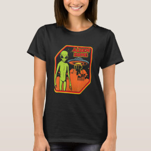 Alien Zone Extraterrestrial Ufo Spaceship Paranorm T-Shirt
