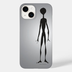 Alienated Black Grey White Ombre Space Fantasy Art Case-Mate iPhone 14 Case