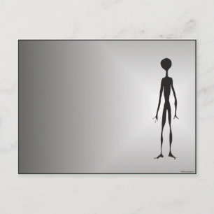 ALIENATED science fiction fantasy space walk alien Postcard