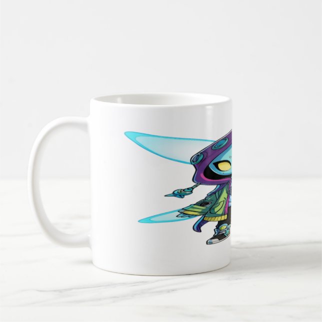 Aliens51 #03 coffee mug (Left)