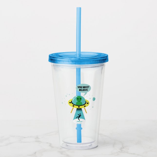 Aliens Acrylic Tumbler (Front)