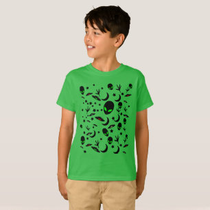 Aliens and Flying Saucers T-Shirt