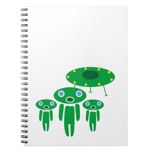 Aliens arrival notebook (Front)