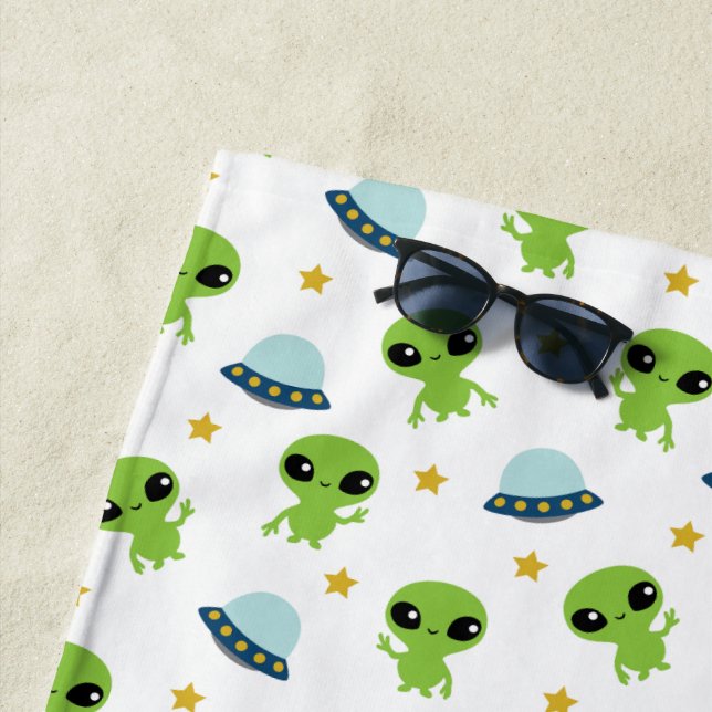 Aliens Beach Towel (In Situ)