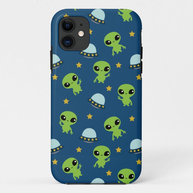 Aliens Case-Mate iPhone Case (Back)