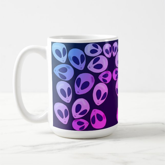 aliens coffee mug (Left)