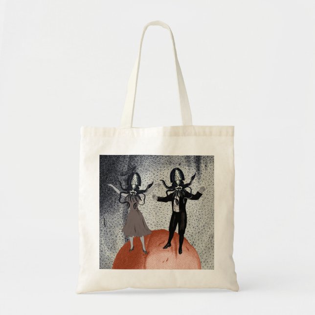 Aliens dance celebration tote bag (Front)