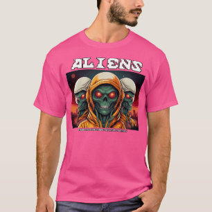 Aliens Enigmatic Beings From The Cosmic Tapestry T-Shirt