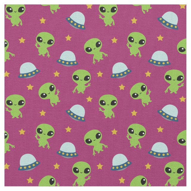 Aliens Fabric (Close Up)