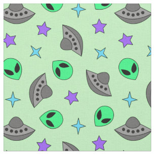 Aliens Fabric