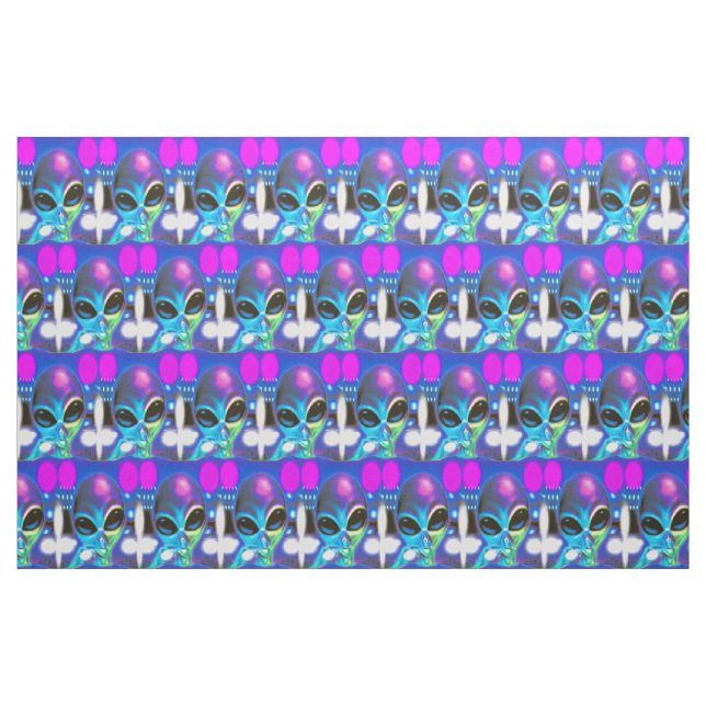 Aliens Fabric (Fat Quarter)
