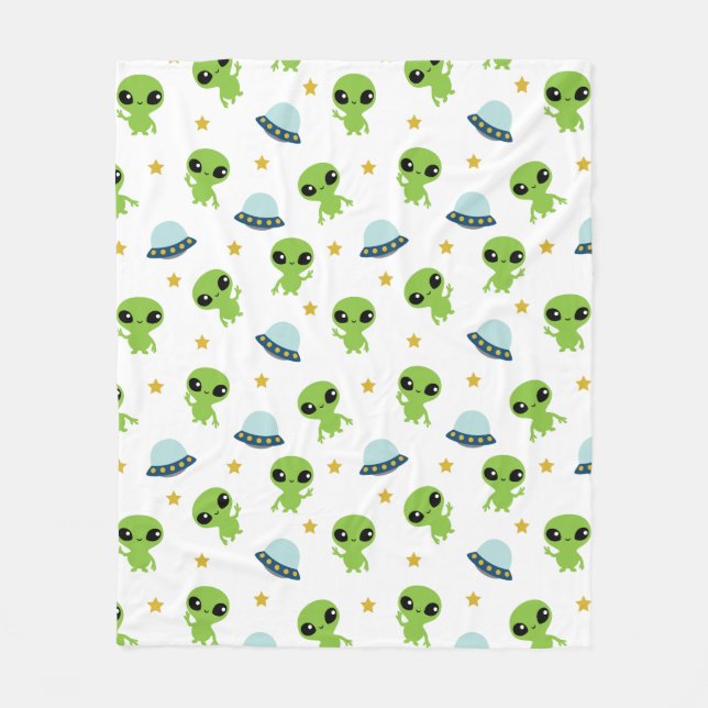 Aliens Fleece Blanket (Front)