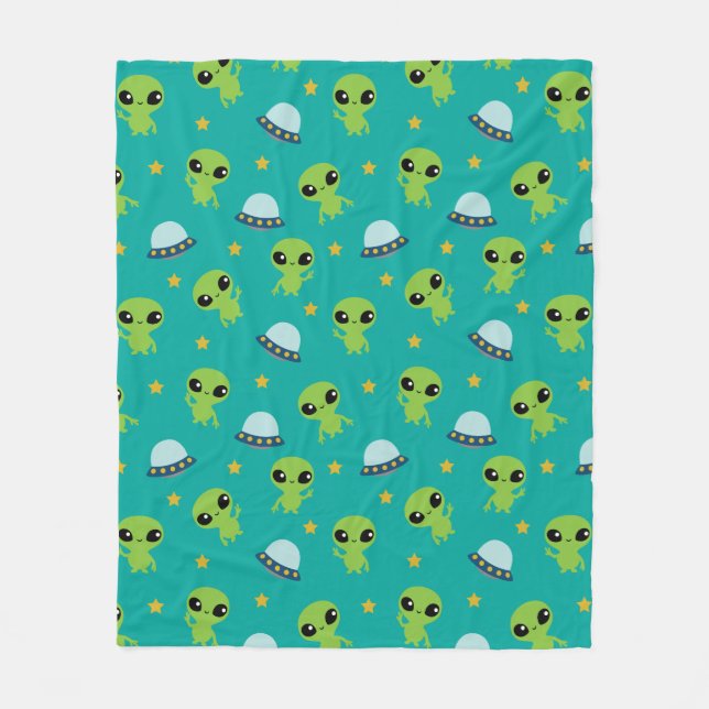 Aliens Fleece Blanket (Front)