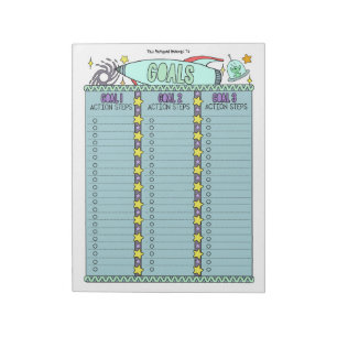 Aliens Goal Planner Custom Notepad