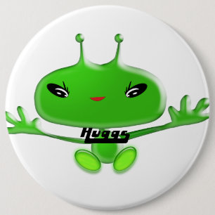 Aliens Huggs 6 Cm Round Badge