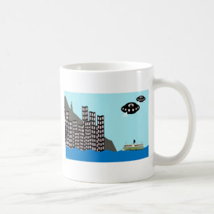 Aliens invvade Hong Kong Coffee Mug