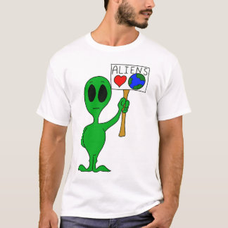 Aliens Love Earth T-Shirt